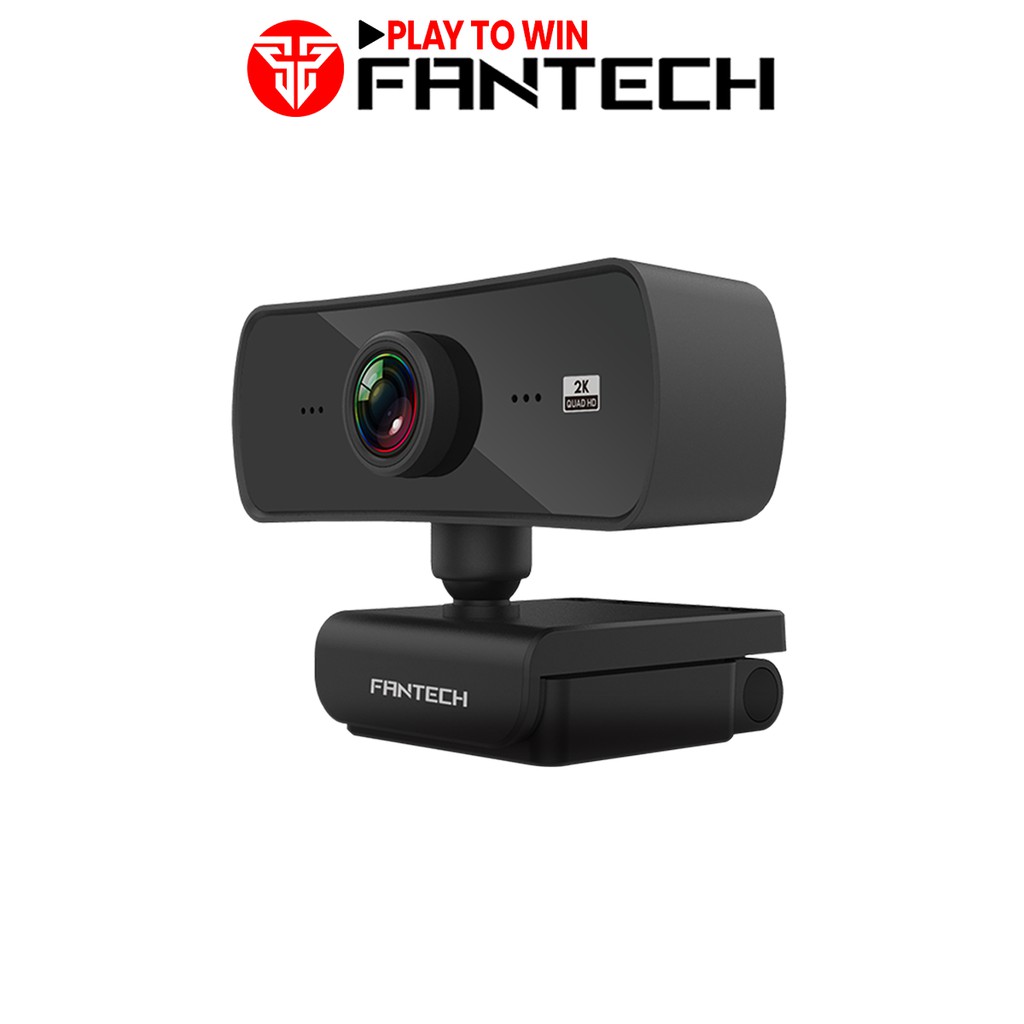 Webcam Livestream Chuyên Nghiệp FANTECH C30 LUMINOUS 4MP Hỗ Trợ Quay Chất Lượng 2K - Hãng Phân Phối Chính Thức