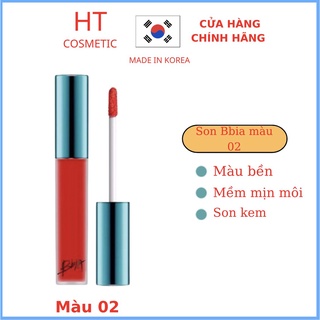 Son bbia 02 màu đỏ cam
