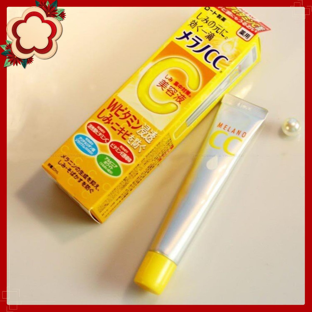 [SIÊU KHUYẾN MÃI] SERUM VITAMIN C ROHTO MELANO CC HỖ TRỢ GIẢM THÂM MỤN CC MELANO chính hãng [GIẢM TẬN 50%]