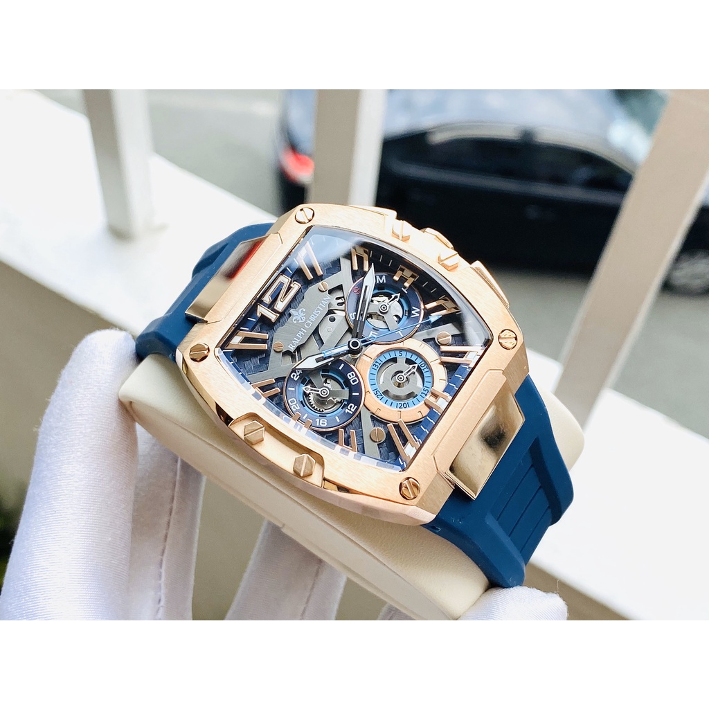 Đồng hồ nam dây nhựa Ralph Christian Intrepid Sport Blue