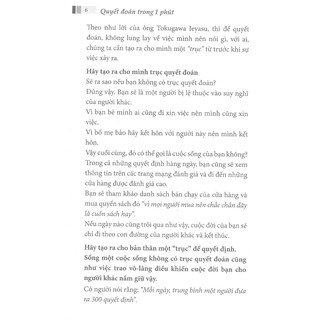 Sách - Quyết Đoán Trong 1 Phút