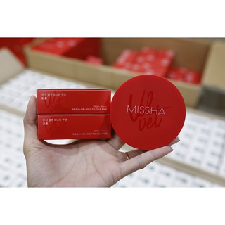 PHẤN NƯỚC MISSHA ĐỎ VELVET FINISH CUSHION