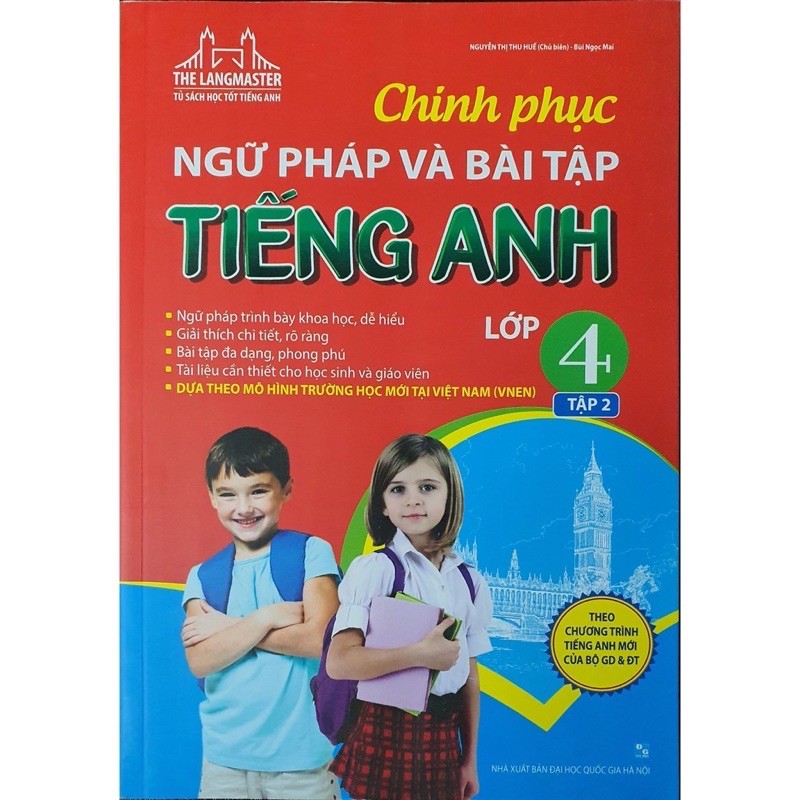 Sách.__.Chinh Phục Ngữ Pháp Và Bài Tập Tiếng Anh Lớp 4 Tập 2