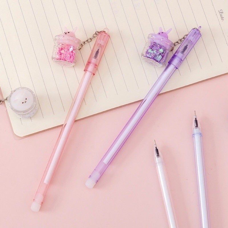 HỘP 12 BÚT NƯỚC ĐẦU THÚ MÀU TÍM VIẾT XÓA ĐƯỢC NHIỀU HÌNH DỄ THƯƠNG