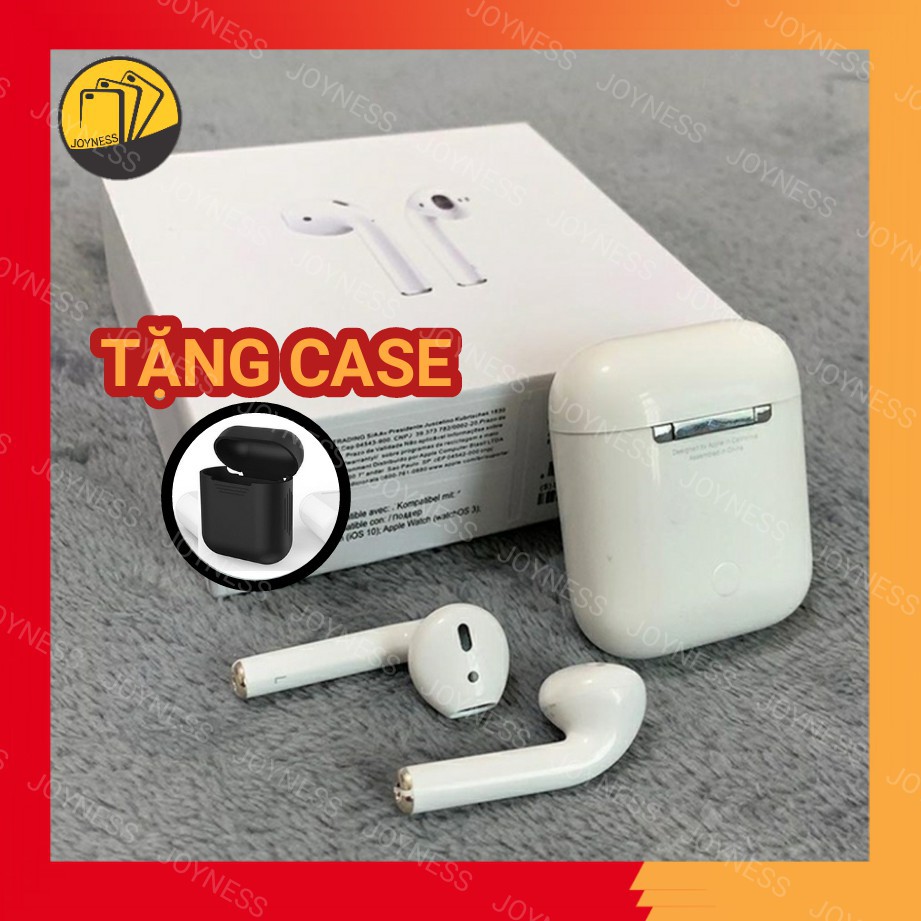 Tai Nghe Bluetooth Airpods 2 TWS - Full chức năng đổi tên định vị sạc không dây - BH 12 tháng