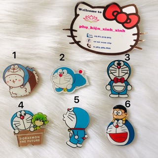 Huy hiệu đô rê mon size 30 mm