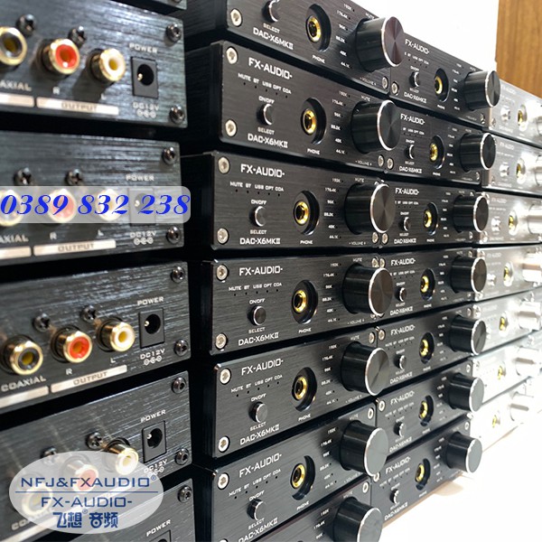 Giải Mã DAC X6 MKII Hỗ Trợ 24bit/192Khz - Bản Mới Nhất 2021