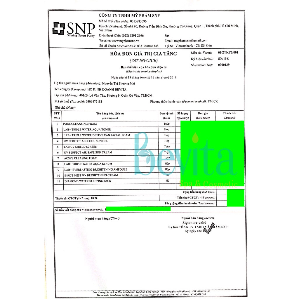 [Ngăn Ngừa Mụn Hiệu Quả] Sữa rửa mặt cho da mụn SNP ACSYS Cleansing Foam 180g, sữa rửa mặt da nhờn - Bevita | BigBuy360 - bigbuy360.vn