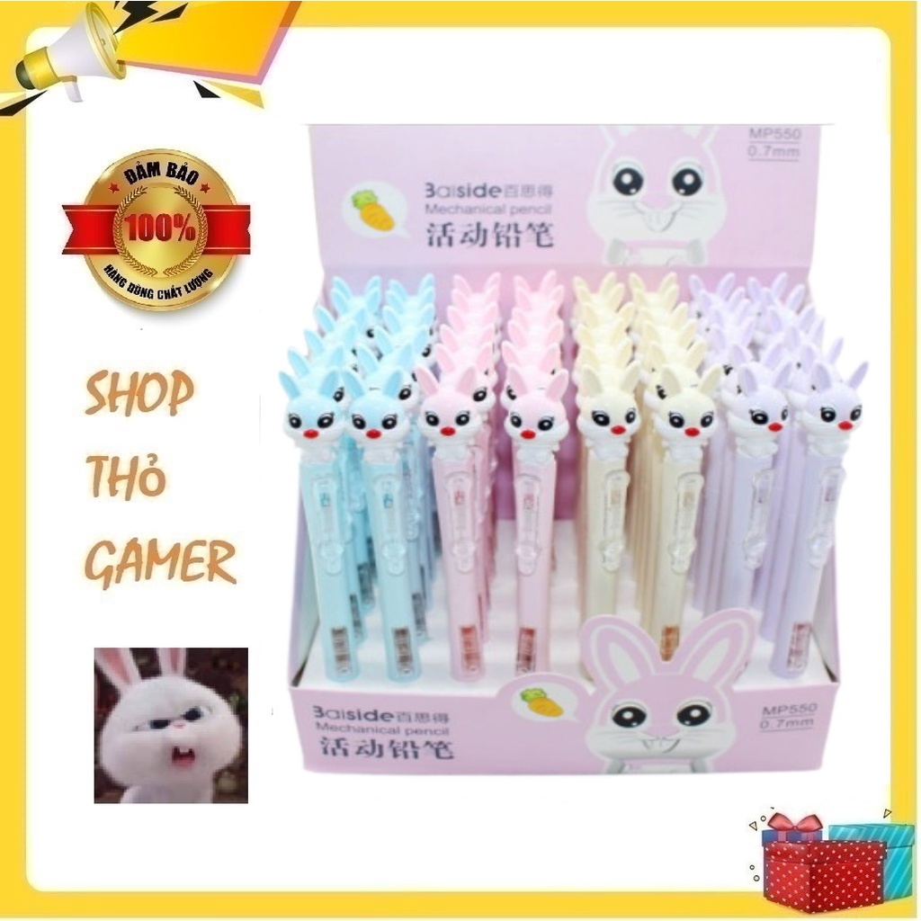 Viết chì bấm hình thỏ