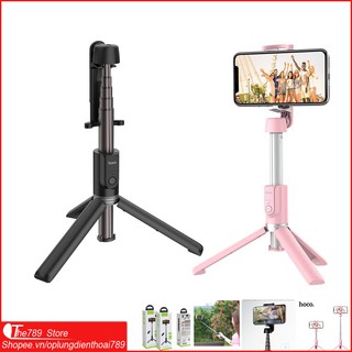 Gậy Chụp Ảnh Selfie Bluetooth Tripod 3 Chân Hoco K11 - Chụp Hình Không Dây Đa Năng, Có Chân Đế Để Bàn