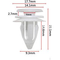 chốt nút nhựa ô tô , nút nhựa tapli cửa oto (giá 1 cái) | BigBuy360 - bigbuy360.vn