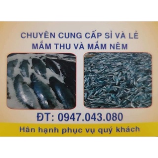 Mắm cá thu cắt nhỏ 1kg -HOÀ KIM PHAN RANG
