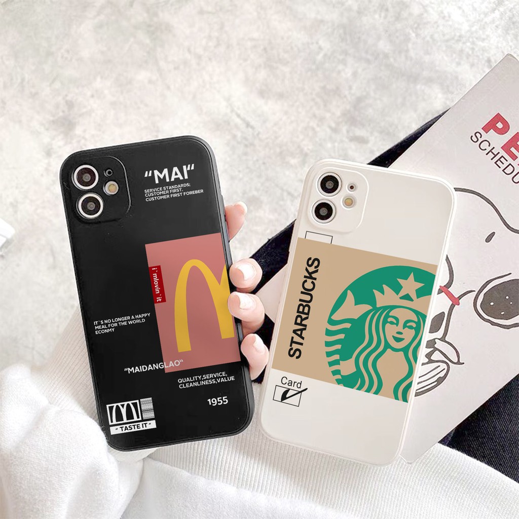 Ốp lưng iphone Fast Food vuông 5/5s/6/6plus/6s/6splus/7/7plus/8/8plus/x/xr/xs/11/12/pro/max/plus/promax vvv1