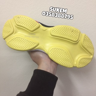 [KÈM HỘP] GIÀY BALEN TRIPLE S MÀU ĐEN 36-43