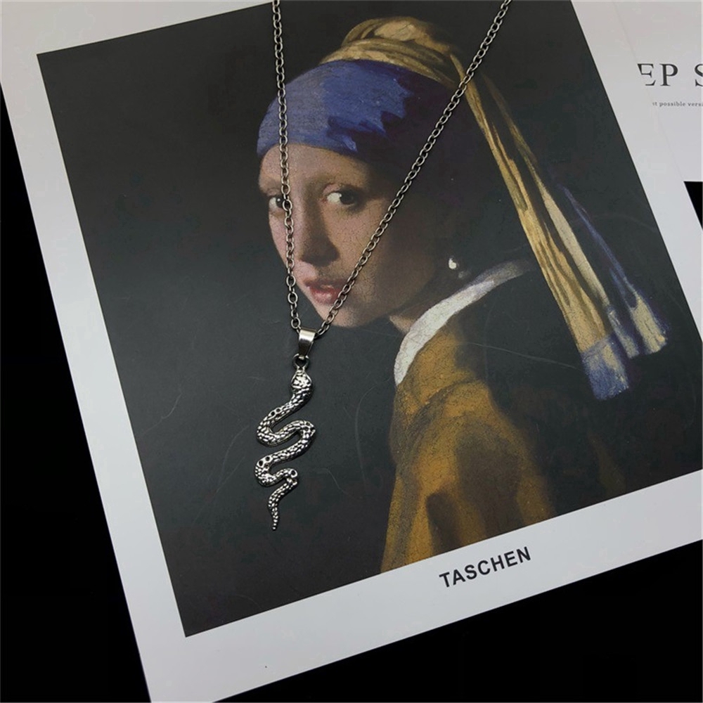 Dây Chuyền Hình Rắn Phong Cách Retro Cá Tính