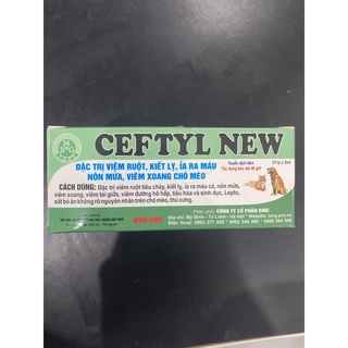 [THÚ Y] 1 lọ CEFTYL NEW dùng cho chó mèo