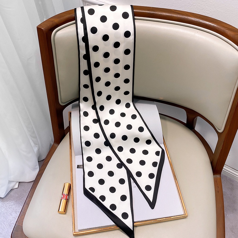 (HCM_MỚI NHẤT) HÀNG CHẤT Khăn lụa quàng cổ (size 15x150cm) L794