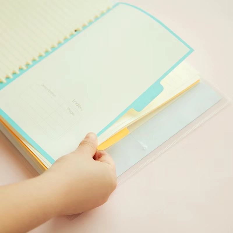 Sổ còng gáy lò xo binder GuangBo 80 trang GBH25832