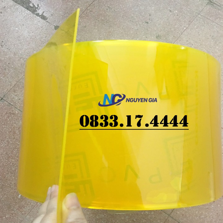 Tấm nhựa PVC (2mm) dẻo ngăn lạnh điều hòa bán lẻ theo m