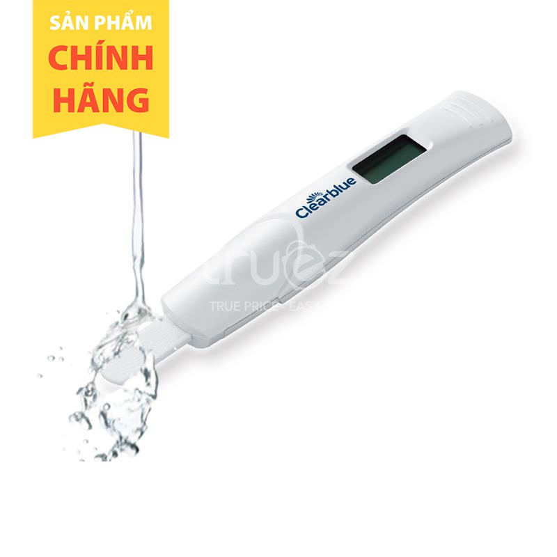 Que thử thai điện tử hiện rõ tuần thai [Đủ bill] chính xác 99% Clearblue How Many Weeks