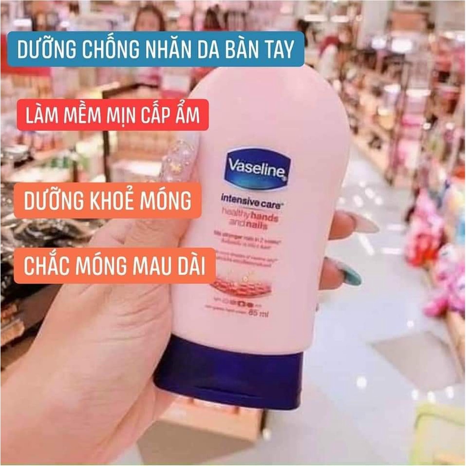 Vaseline Kem Dưỡng Tay Thái Lan Siêu Mềm Mịn 85Ml