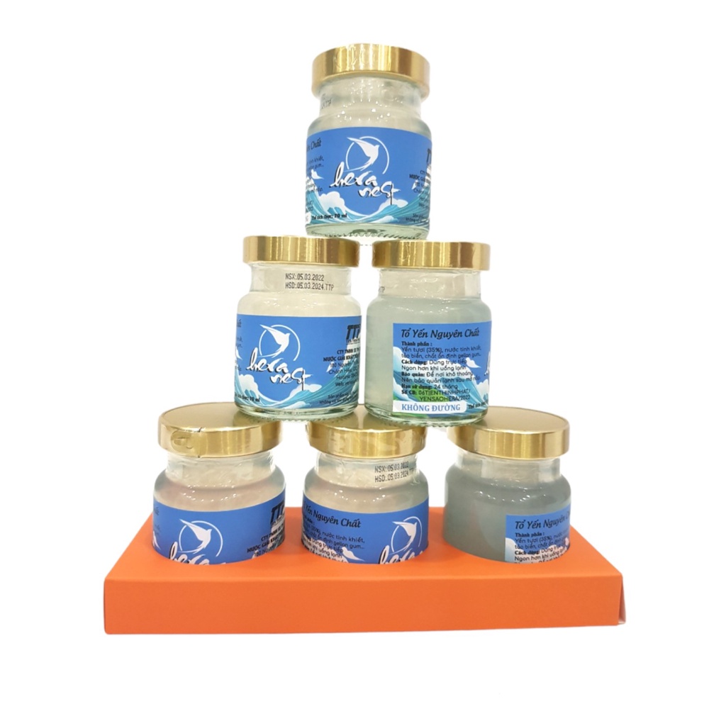 Hera Nest - Nước yến chưng không đường và 35% yến tươi