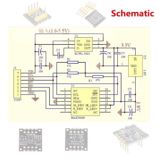 Mô Đun Cảm Biến Đo Nhịp Tim Max30100