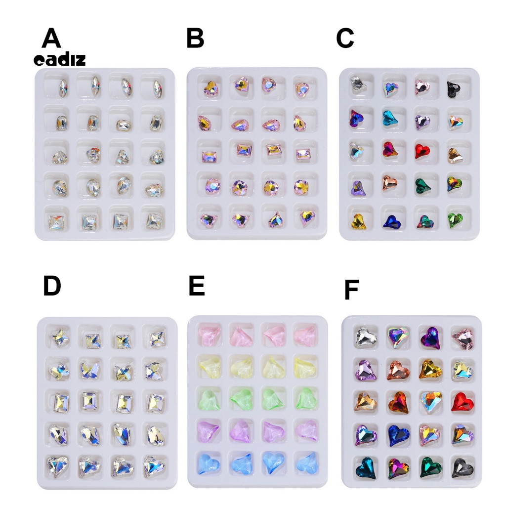 Phụ Kiện Hạt Nhựa Hình Trái Tim 3D Trang Trí Móng Tay Nghệ Thuật