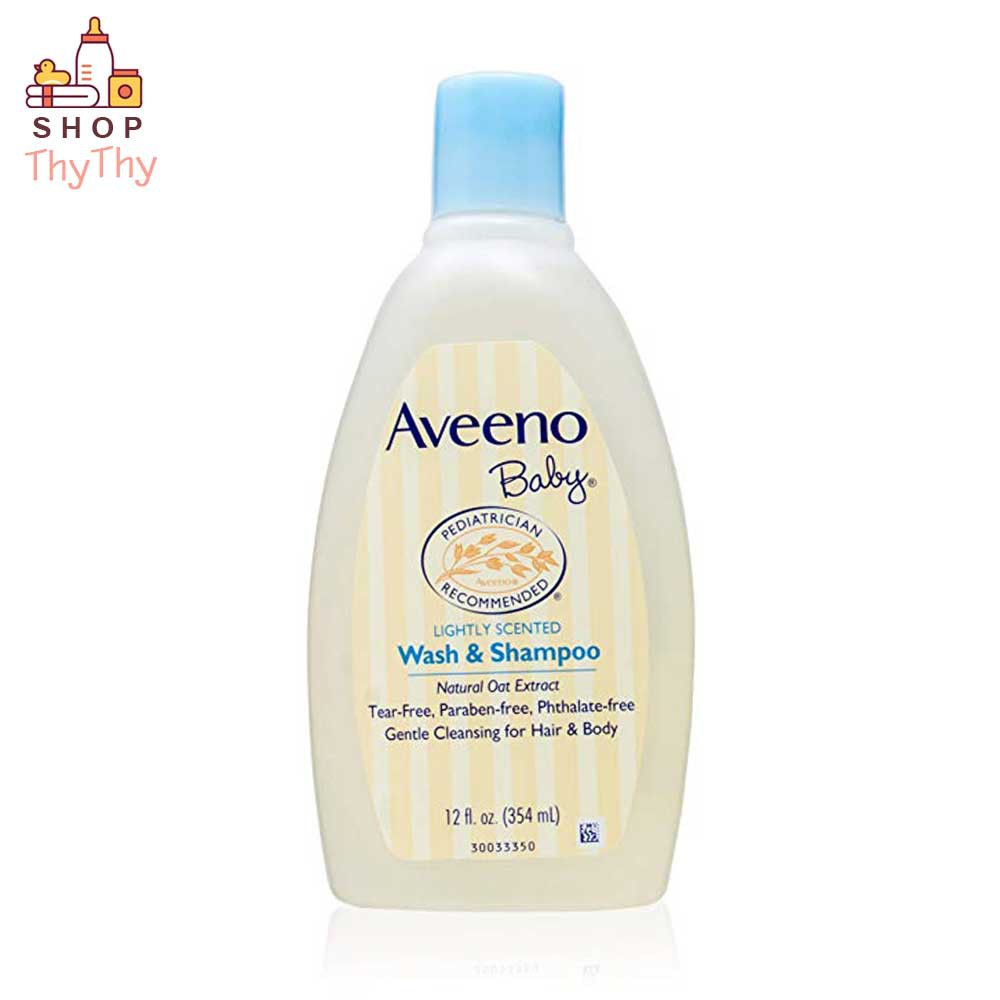 SỮA TẮM GỘI TOÀN THÂN CHO BÉ AVEENO BABY WASH & SHAMPOO