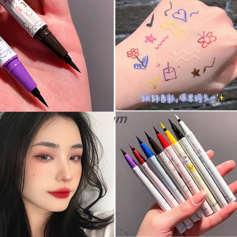 [Hàng mới về]Bút kẻ mắt GUICAMI kháng nước nhanh khô tiện dụng chất lượng cao