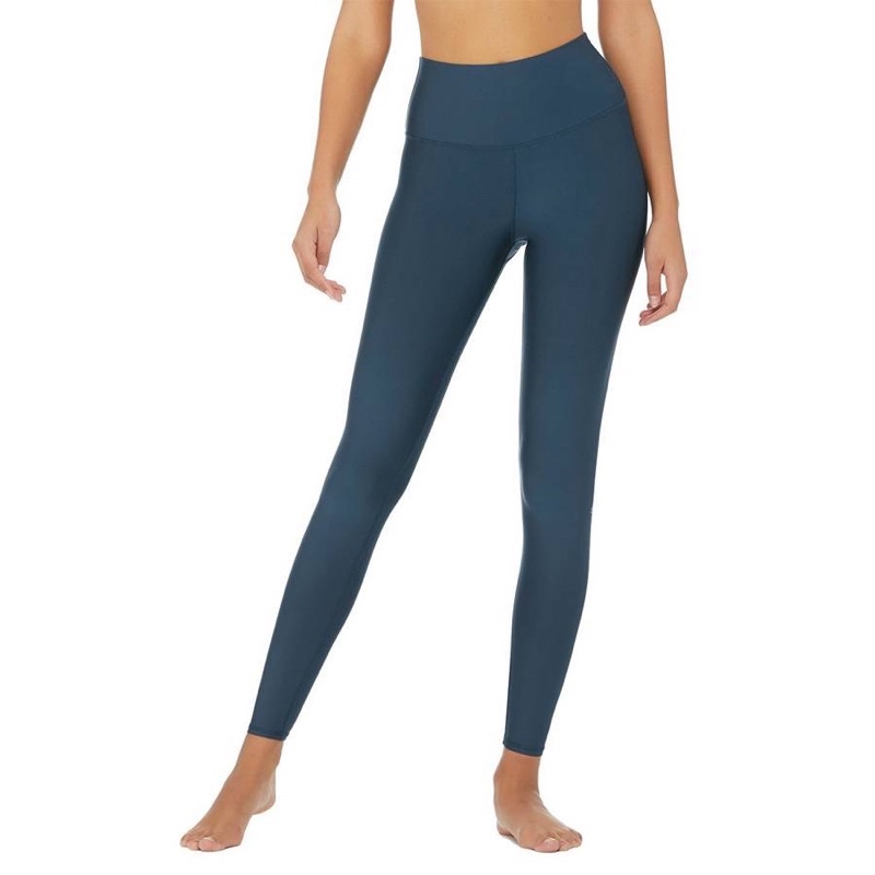 Quần dài cạp cao Yoga Xanh than Just Feel Free H2C30