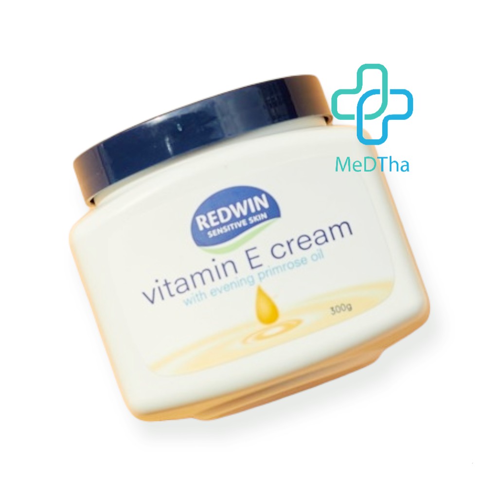Kem dưỡng da mềm mịn REDWIN Vitamin E Cream 300g - Dưỡng ẩm da, chống nẻ, làm đẹp da hàng Úc [Chính hãng]