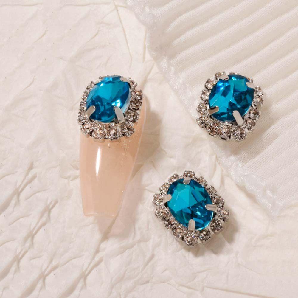 Móng Tay Giả Hình Trái Tim Trang Trí|Hạt Charm 3D Lấp Lánh Đính Móng Nghệ Thuật|Phụ Kiện Trang Trí Móng Tay Xinh Xắn