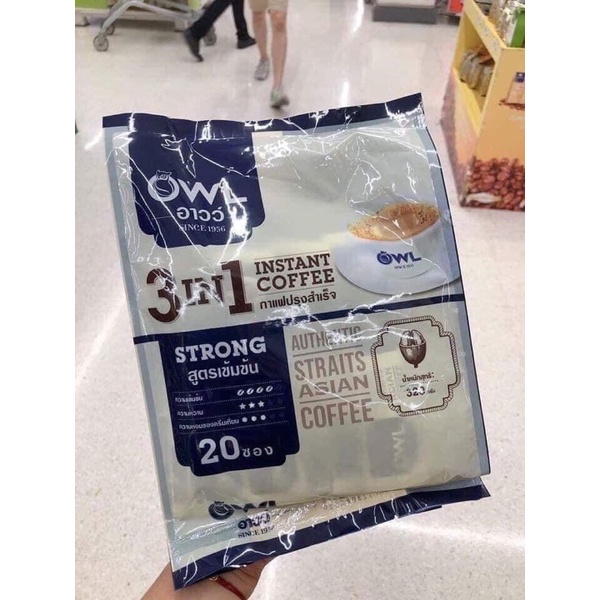 Cà phê sữa Owl chính hãng Thái Lan thơm ngon