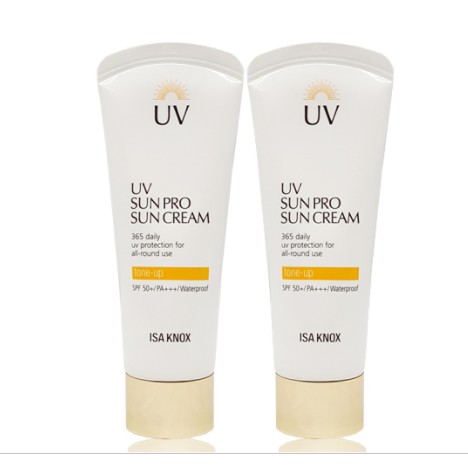 Kem Chống Nắng Cao Cấp Isa Knox Uv SunPro 365 Daily Cover Sun Cream Set  70ml + 70ml