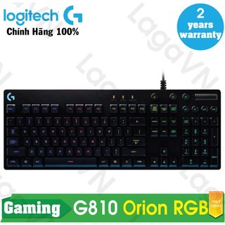Bàn phím cơ chuyên game Logitech G810 Orion Spectrum RGB LED