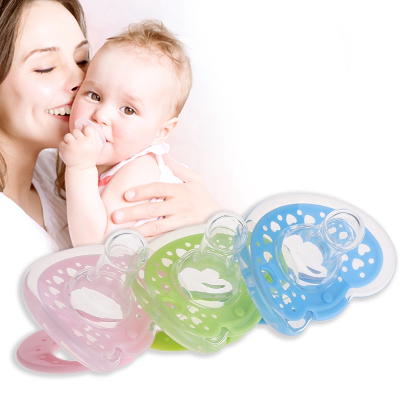 Núm ti giả bằng silicone an toàn dành cho trẻ