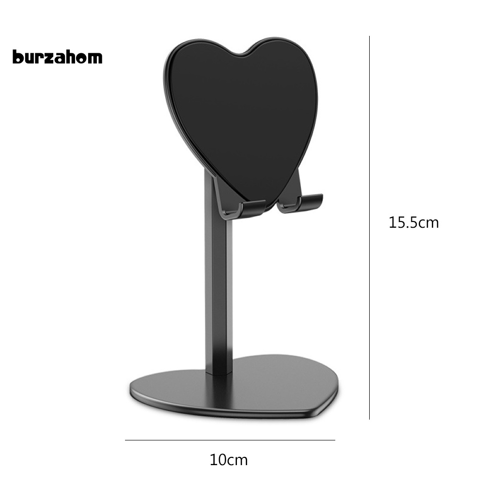 Giá Đỡ Điện Thoại/Máy Tính Bảng Hình Trái Tim Để Bàn Dễ Điều Chỉnh