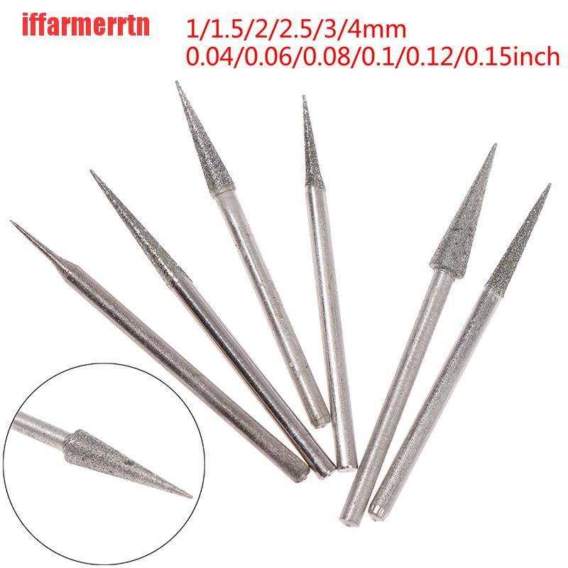 BITS (Ifn-Code) Bộ 6 Mũi Khoan Mài Kim Cương 1-4mm 2.35mm