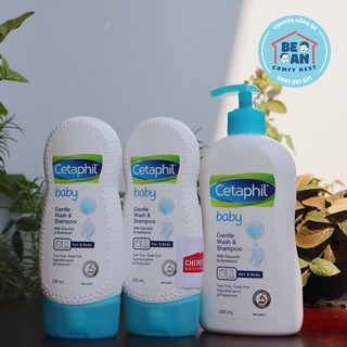 Sữa tắm gội toàn thân cho bé Cetaphil (230ml - 400ml) - Hàng Úc