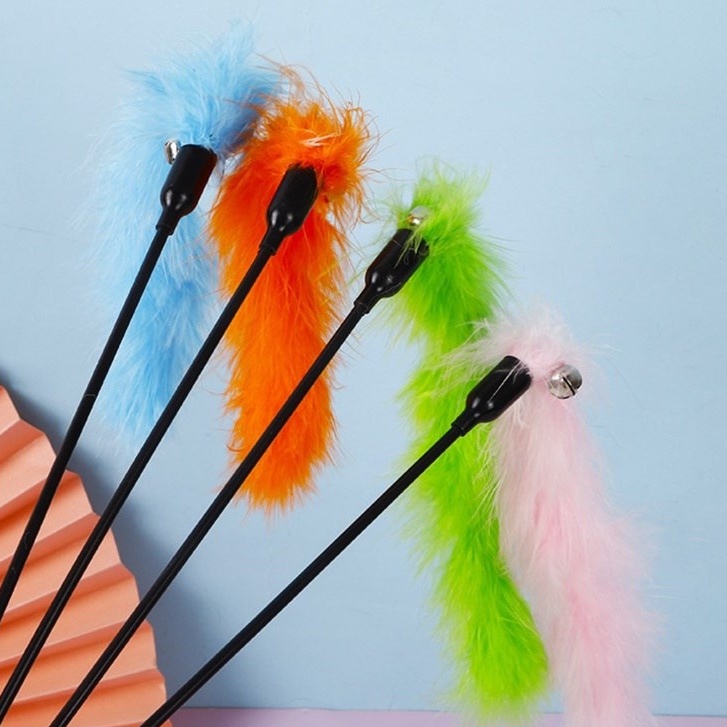 Đồ chơi nhảy bắt thú vị cho mèo- đũa phù thủy