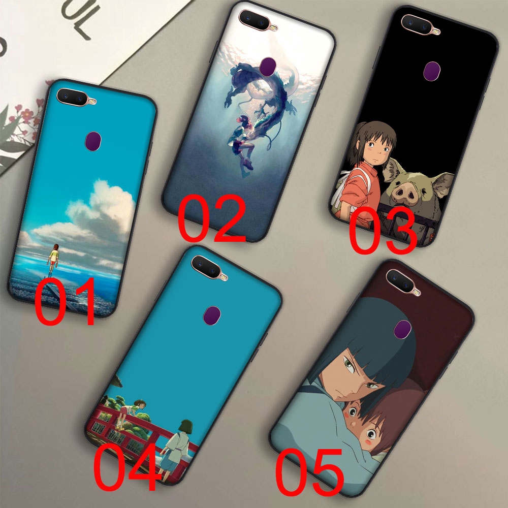 Ốp lưng in Anime Spirited Away nhiều mẫu mã cho điện thoại OPPO A37 A7 A5S AX5s AX7 A77 F3 Neo 9