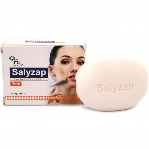 Xà Phòng Giảm Mụn Mờ Thâm Nám Fixderma Salyzap Soap 30g