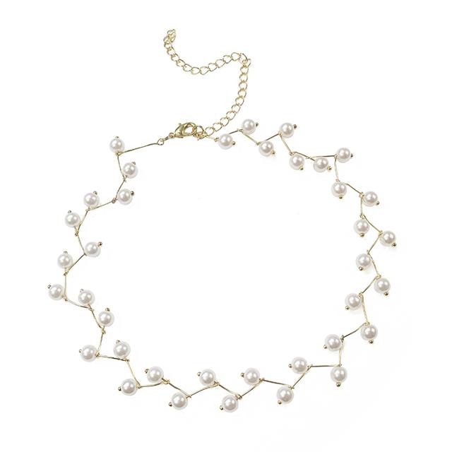 VÒNG CỔ CHOCKER NGỌC TRAI NHÂN TẠO