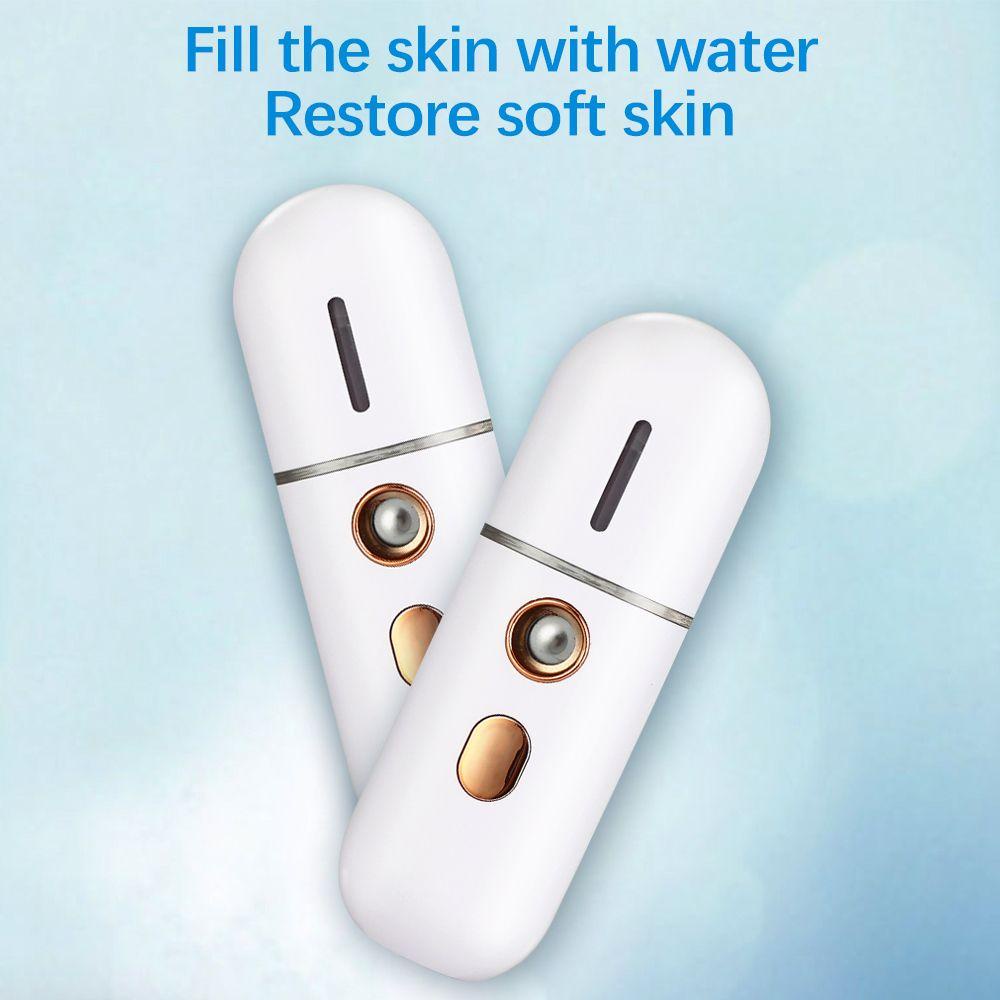 JARRED Máy Phun Sương Nano Dưỡng Ẩm Chăm Sóc Da Mặt Sạc USB