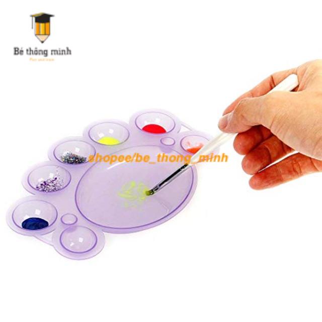 Khay cua pha màu vẽ tranh, vẽ nail