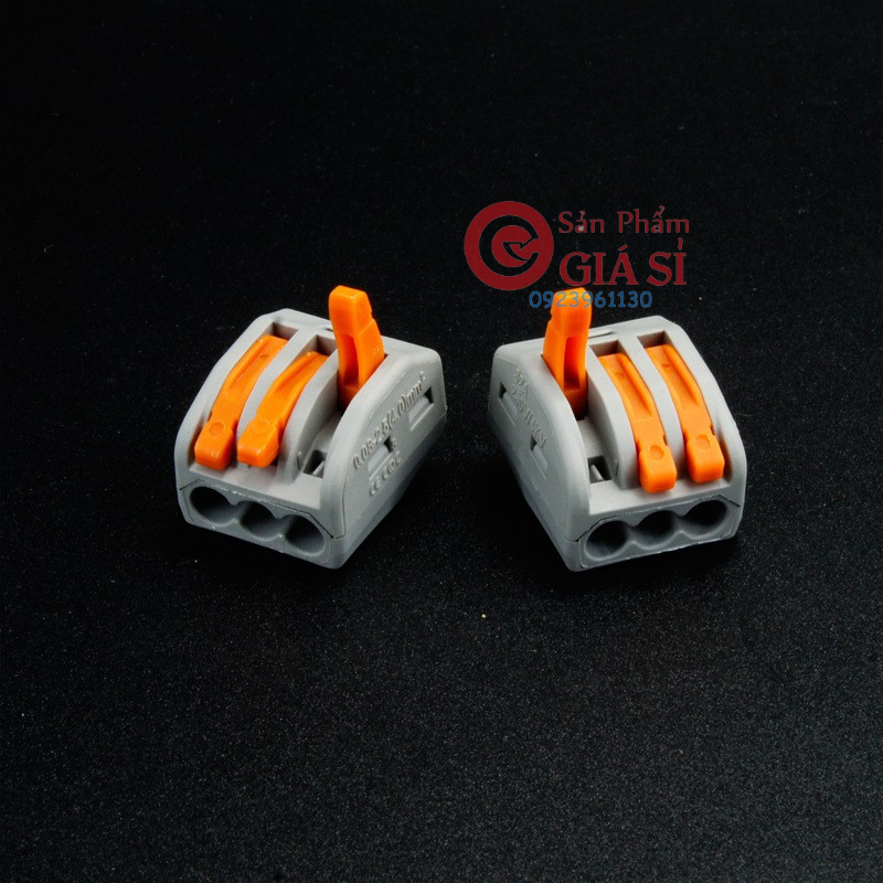 Bộ 20 Cút Nối Dây Điện Nhanh KV774 _3 cổng ❤️freeship❤️