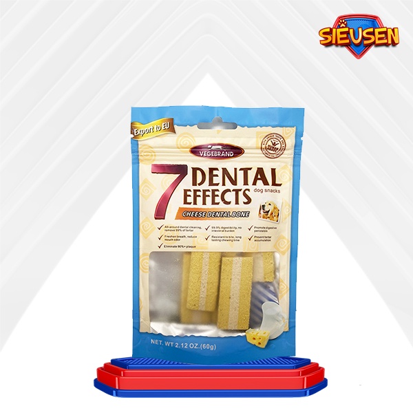 Xương Gặm Cho Chó 7 Dental Effects Snack Sạch Răng