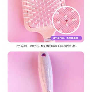 💖Lược [Bling Bling] Chải Tóc Massage Siêu Êm