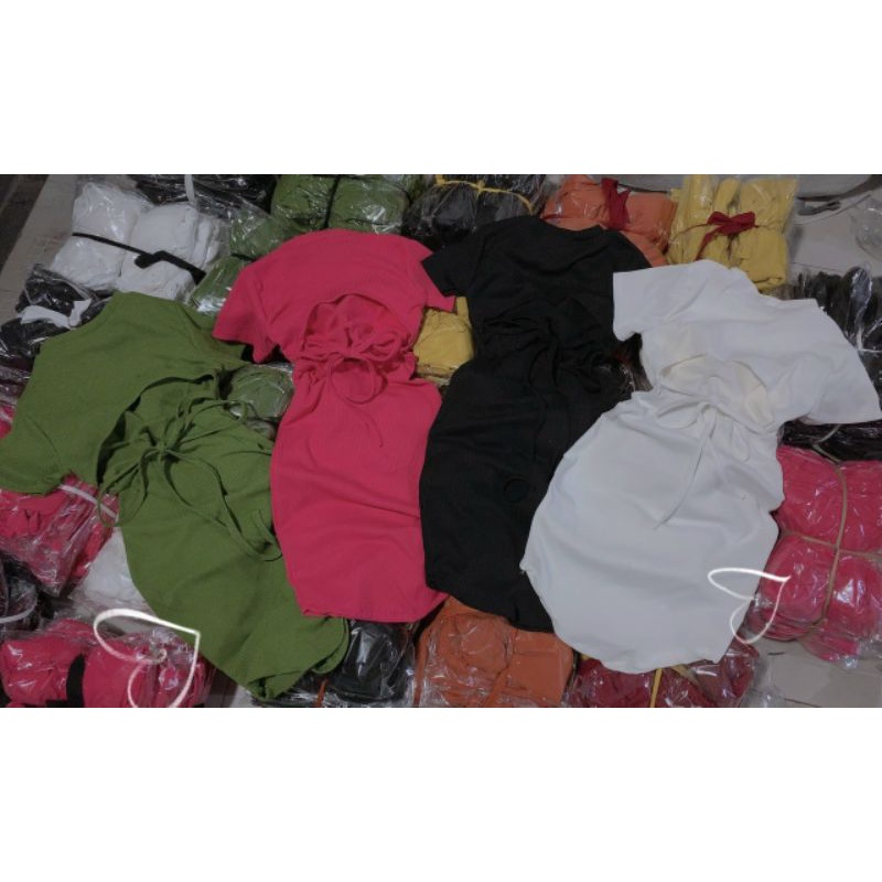 ĐẦM BODY TAY NGẮN HỞ LƯNG ( về sẵn ) | BigBuy360 - bigbuy360.vn